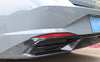 Hyundai Elantra Rear Fog Light Lamp Lid Carbon Fiber Cover Trim (2021-2024)