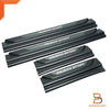 Mitsubishi Pajero Sport Matte Black Door Sill Scuff Plates (2015-2024)