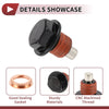 Nissan Infiniti Black Red 1 Set Oil Drain Plug