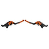 Kawasaki Z1000 ZX6R Orange Extendable Brake Clutch Levers (2007-2018)