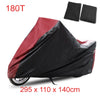 Motorcycle Dust Motorcycle Cover XXXL Red&Black Outdoor UV Rain Snow