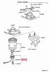 Toyota LandCruiser HZJ80 HDJ80 HDJ100 Fuel Filter Water