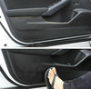 Honda Civic Carbon Fiber Inner Door Anti-Kick Panel Trim (2022–2023)