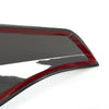 Honda Civic 4 x Smoke Black Rear Tail Light Shade Covers (2021-2023)