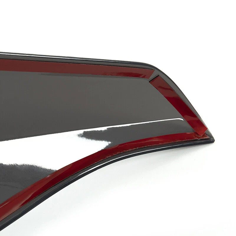 Honda Civic 4 x Smoke Black Rear Tail Light Shade Covers (2021-2023)