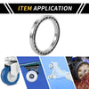 Scooter Skateboard Wheel 6814 / 70x90x10mm / Deep Groove Ball Bearings