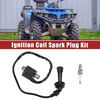 Yamaha Grizzly 660 Motorcycle Ignition Coil Spark Plug Kit (2002–2008)