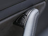 Tesla Model 3 (2018-2023) 8 x Carbon Fiber Door Lock Switch Frame Cover Trim
