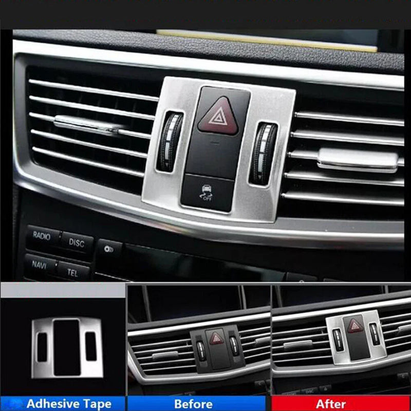 Mercedes Benz W212 Center Console Air AC Vent Outlet Cover Trim (2010-2011)