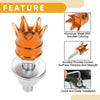 Universal Motorcycle License Plate Screws Cover / M6 40mm 4Pcs