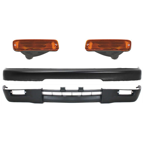 Bumper Face Bars Front for Toyota Tacoma 1995-1997