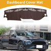 Mercedes-Benz C-Class 2011-2013 Brown Dashboard Cover Mat