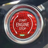 Chevy Corvette C8 1x Carbon Fiber Engine Start Button Trim Cover (20-22)