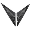 Hyundai Elantra Gloss Black Sport Rear Side Louver Vent Cover Set (2021-2024)