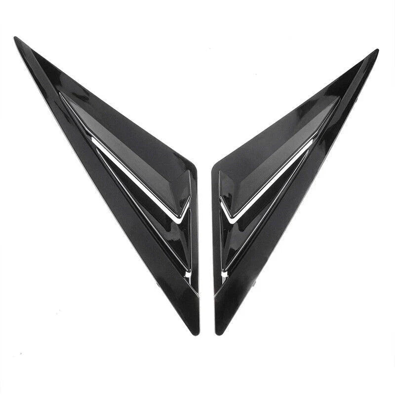 Hyundai Elantra Gloss Black Sport Rear Side Louver Vent Cover Set (2021-2024)