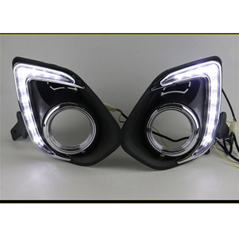 2013-2015 Mitsubishi ASX LED DRL Daytime Running Fog Light Covers (2013-2015)