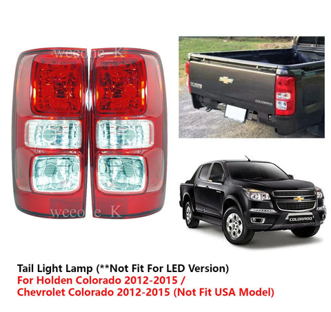 Chevrolet Holden Colorado 2 x Tail Lights (2012-2015)