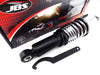 Harley Davidson Sportster 10.5" JBS Black/Chrome Rear Shock Absorbers