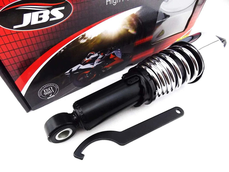 Harley Davidson Sportster 10.5" JBS Black/Chrome Rear Shock Absorbers