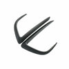 Tesla Model Y ABS Matte Carbon Fiber Fog Light Eyebrow Cover (2020–2023)