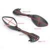 BMW S 1000 RR (2010-2018) HP4 Black Mirror Pair Rear View Mirrors (2011-2015)