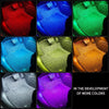 Car 36LED RGB Remote Control Decorative Foot Lamp