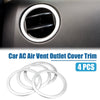 Toyota Tundra 4 x AC Air Vent Outlet Cover Ring Trim (2014–2021)