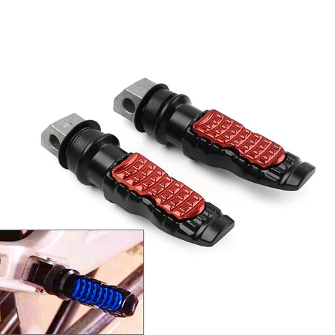 Harley & Honda 8MM Universal Motorcycle Rear Footrest Pegs