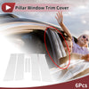 Chevrolet Aveo Hatchback Door Pillar Window Trim (2011-2014)