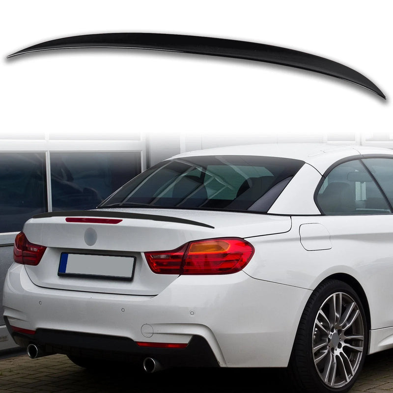 BMW 4 Series F33 Black Sapphire ABS Boot Spoiler (2013-2020)