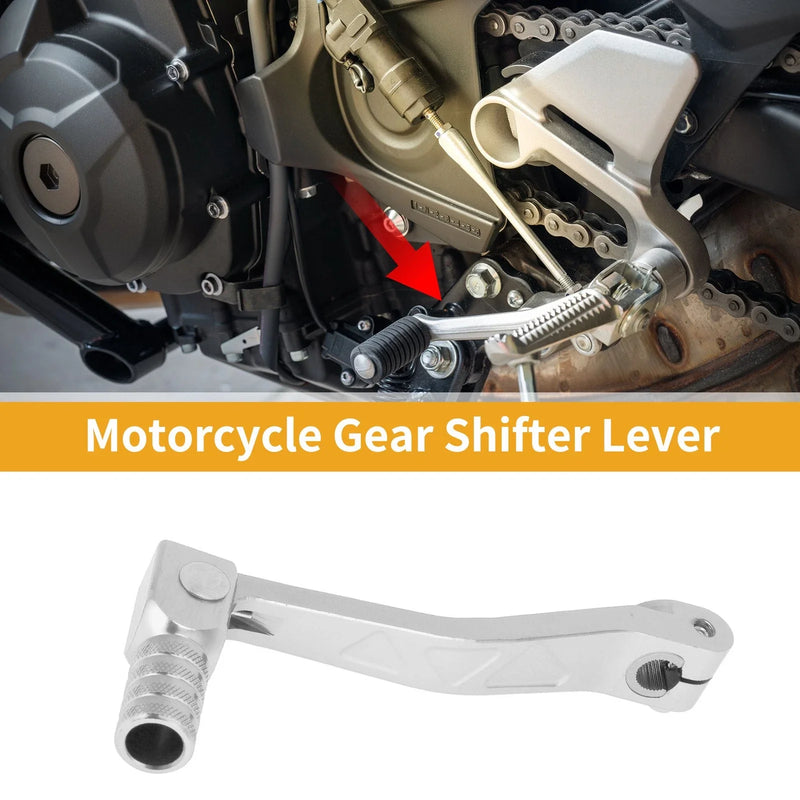 Apollo BBR Silver Tone Folding Gear Shifter Lever