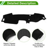 Mazda MX-5 Roadster (2006-2015) - Black 1 Set Dashboard Cover Mat