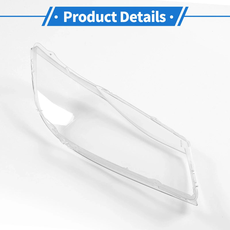 BMW 3 Series 1 Pc Front Left Headlight Lens Cover (2007-2013)