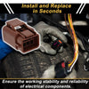 Chrysler Power Window Motor & Wiper Motor Connector Plug