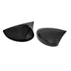 Honda Civic 2 x Car Side Rear Mirror Trim Covers Carbon Fiber ABS (2022-2024)