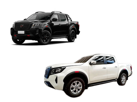 Nissan Navara PRO4X 3" Fender Flares Front Set Matte Black (2021-2022)