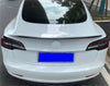 Tesla Model 3 Sedan 4DR Glossy Black Rear Boot Spoiler Wing (2017-2023)