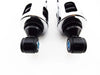 Harley Davidson FLSTN Softail Deluxe Chrome Rear Shock Absorbers (07-17)