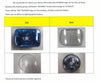 Land Cruiser 70 BJ70 FJ75 HZJ75 HZJ78 Chrome Round Headlight (1984-2023)