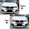BMW X3 F25 X4 F26 M Sport Bumper Lip Spoiler Splitter (2014-2018)