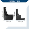 Peugeot 301 Mud Flaps Splash Guards 1 Set (2014-2017)