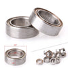 Spinner Toys 10 x R168ZZ 1/4"x3/8"x1/8" Bearings (ABEC1)
