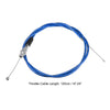 ATV Quad Bike Blue 120cm Throttle Cable Wire