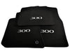 Chrysler 300C 2004-2011 Black Tailored Carpets with Emblem Floor Mats