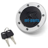 Kawasaki ZX750 Ninja ZX-7R Fuel Gas Tank Cap Cover Keys (2000-2001)