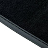 Audi A6 C6 Sedan Facelift 2008-2011 with Carbon Black Floor Mats (2 pcs)