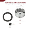 Yamaha Raptor 700 YFM700 YFM700R YFZ450 Rear Axle Lock Nut Set (2004–2022)