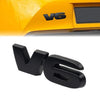 Car Fender Trunk Engine V6 Universal Metal Logo Emblem Badge (No Year)