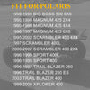 Polaris Sport 400 400L Air Filter Cleaner & Stand Kit (1996-1999)
