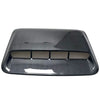Universal Carbon Fiber Look Car Air Scoop Cover